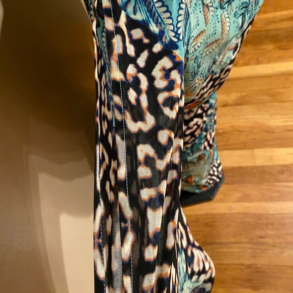 BEBE Beaded Cold Shoulder Mini Dress SZ S - Picture 8 of 10